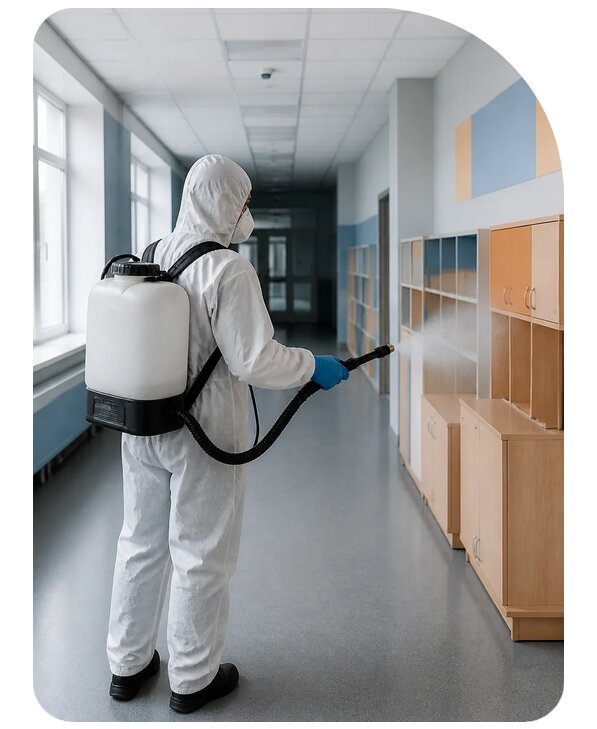 Профессиональная дезинфекция школы в Севастополе по цене от 5161 р. | Сенат-Сев